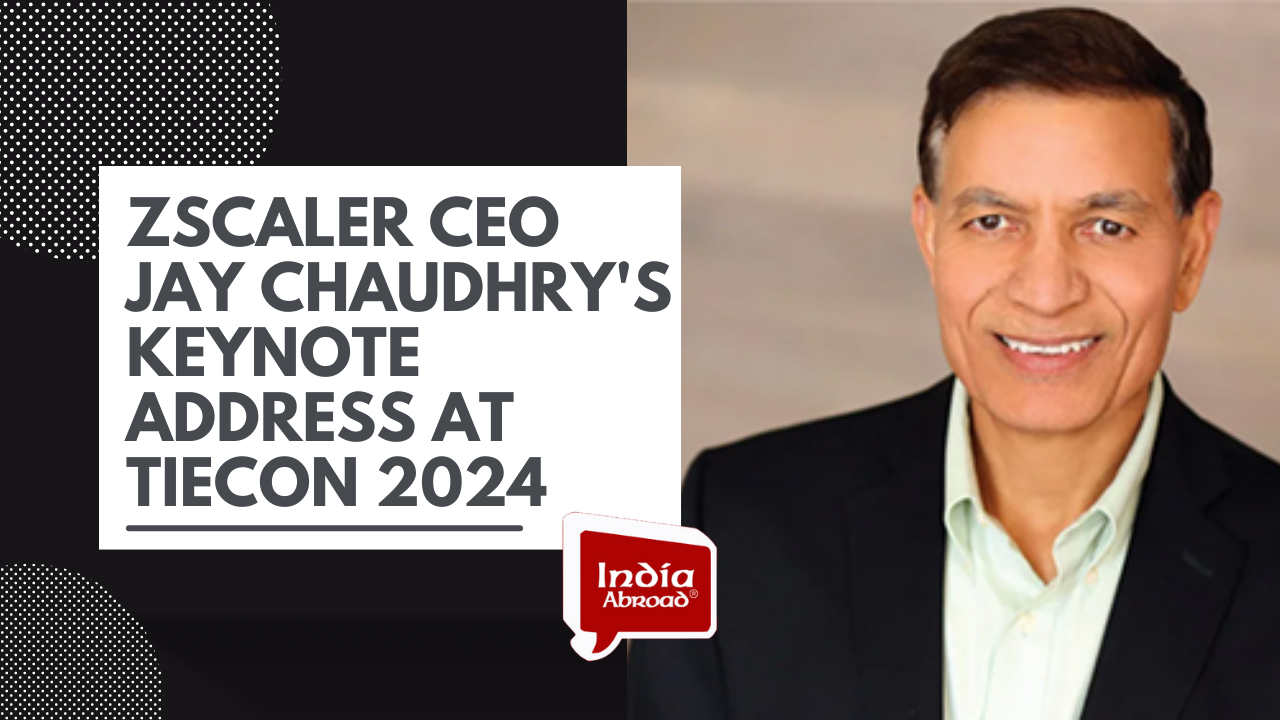 Zscaler CEO Jay Chaudhry's keynote address at TiECon 2024